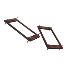 Rosewood Humbucker Pickup Mounting Ring Frame w/ Screws for Guitar Par
