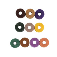 20pcs Colorful Cymbal Felts Hi Hat Washers Instrument Kit Protector Su