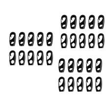30Pieces 7mm Elastic Shock Cord Bungee Rope Hook for Kayak Paddle Rod