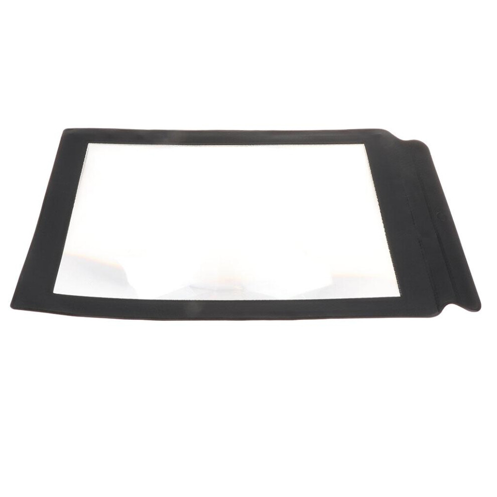 Seniors Presbyopic Reusable Triple Full Page Magnifier Reading Magnify