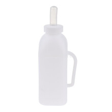 2L Calf Nursing Feeding Milk Bottle with Nipple Handle Livestock Cow C