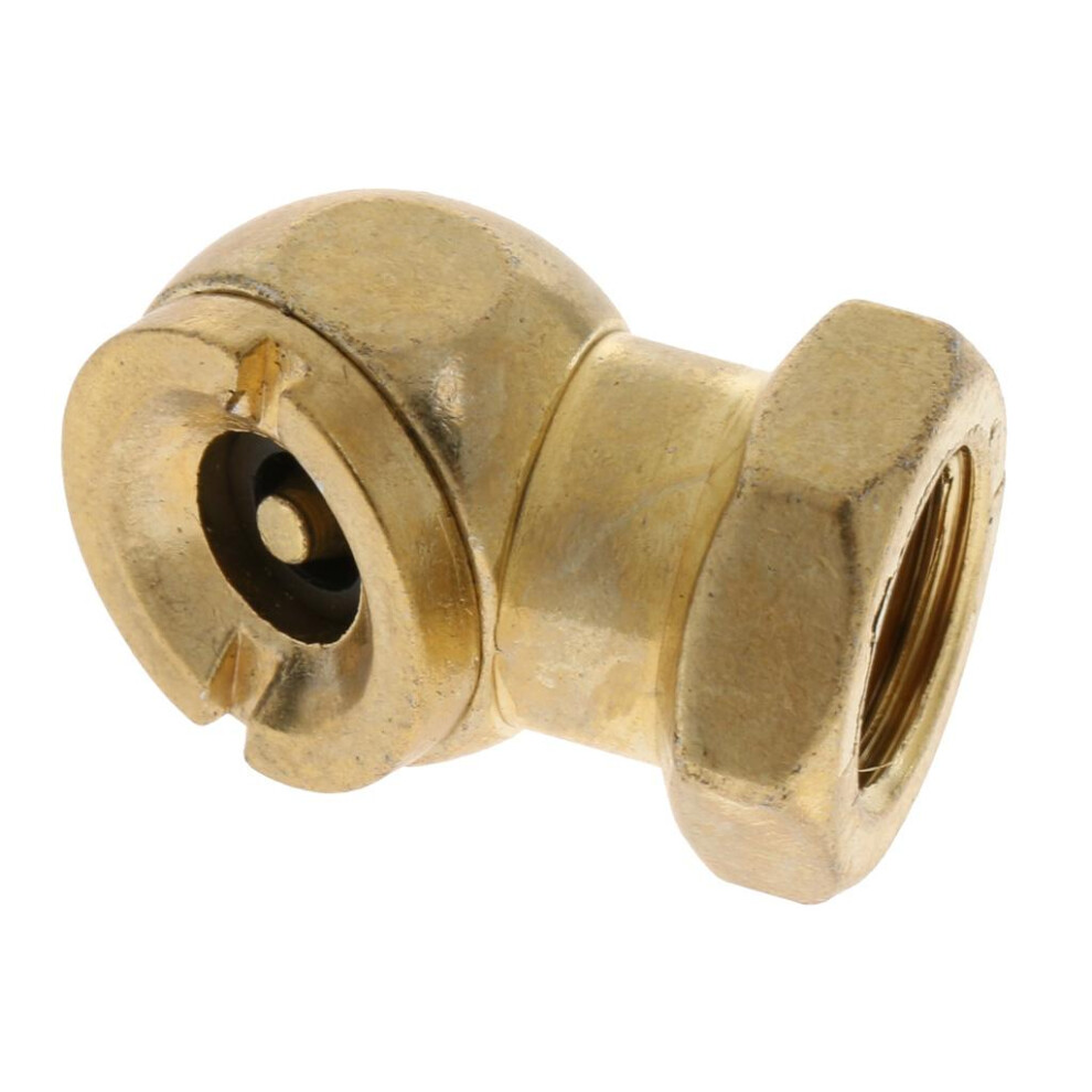 Solid Car Tyre Tire Inflation Nozzle Air Blow Tip Accessory Zinc A 6901423085749