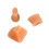 3pcs/set Brown Rubber Flute Trill Key Bumper Cork 1