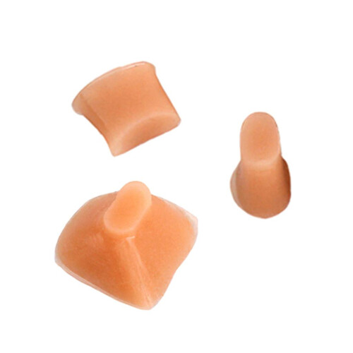 3pcs/set Brown Rubber Flute Trill Key Bumper Cork 1