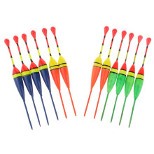 12pcs Fishing Wood Floats Bobbers Buoy Carp Coarse Ice Fishing Accesso