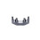 Metal Practice Violin Silencer Compatible with 1/2 4/4 Violin Accessor 2