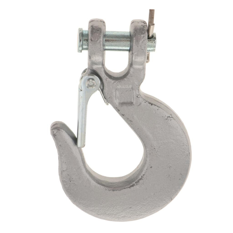 1/4" Half-Linked Winch Hook /Latch For Atv Utv Winches 3000Lbs Silver 6901423120624