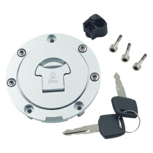Gas Tank Cap Cover with Keys Easy to Install for Vtr1000 CB400 Cbx750F