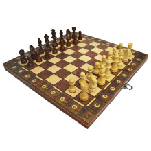 3 in 1 Chess Checkers Backgammon Travel Board Game Toys for Kids Adult