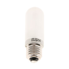 JDD Type 250W 220-240V E27 Frosted Halogen Light Bulb Modeling Lamp Tu