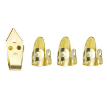 (4x Picks) Finger Picks wThumb Fingerstyle Guitar - Adjustable Size