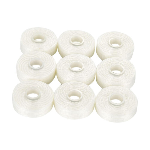 9Pcs Flat Wires Replace Floss Replacement Core Floss Refill 50M Each 2