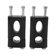 Motorcycle Bar Clamps for Dirt Bikes Universal Handlebar Bar Risers Handlebar Mount Clamp Riser High-Quality Aluminum Adjustable Height Ergonomic