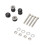 Docking Hardware Kit 4-Point Detachable for Harley Softail Models 2000 3