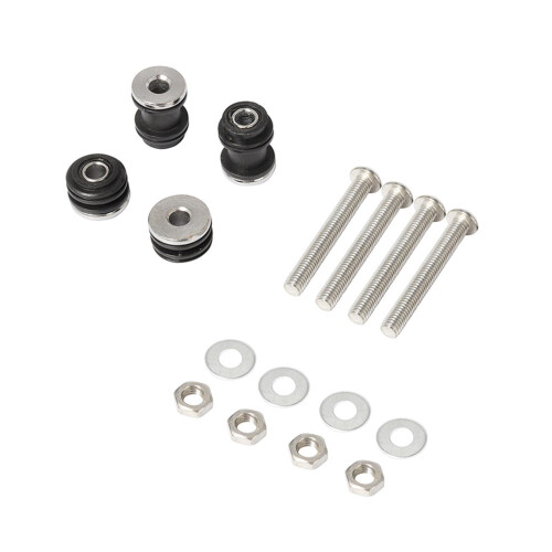 Docking Hardware Kit 4-Point Detachable for Harley Softail Models 2000 2