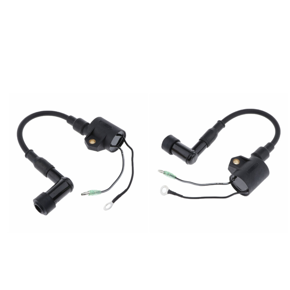 2X Ignition Coil For Yamaha Outboard 40Hp 50Hp 2 Stroke 2 Stroke 3 Cyl 6901423120983