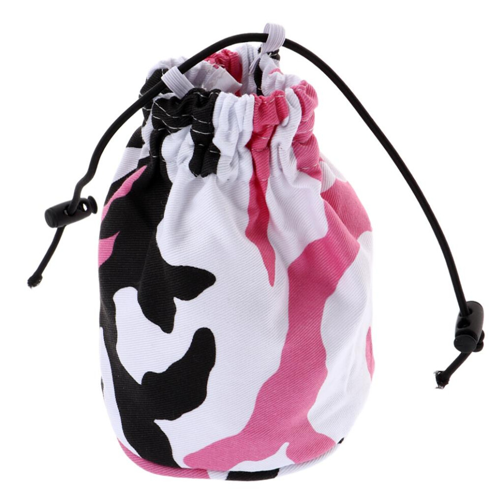 Pink Canvas Universal Hair Dryer Sock Diffuser Wind Blower Attachment