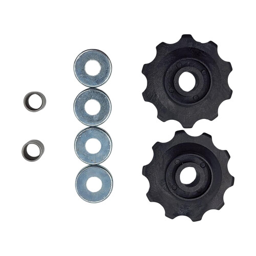 2Pcs Pulley Conversion Set Jockey Wheel Pulley Set for Durable