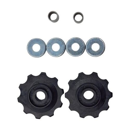2Pcs Pulley Conversion Set Jockey Wheel Pulley Set for Durable 1