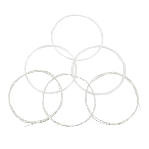 1 Set 1st-6th Classical Guitar String Transparent Nylon Strings Set 1