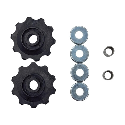 2Pcs Pulley Conversion Set Jockey Wheel Pulley Set for Durable 2