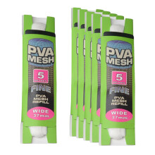 6x 5M 37mm PVA Water-Soluble Fishing Bait Net Refill Stocking Accs Mes