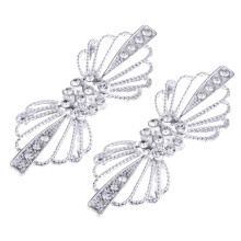 2 Sets Crystal Wedding Closure Hook and Eye Clasp for Sewing Supplies