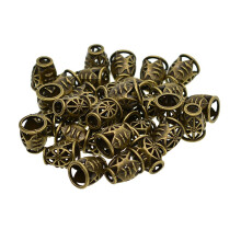 30 Pieces Antique Bronze Filigree Evil Eye End Caps Focal Tassel Penda