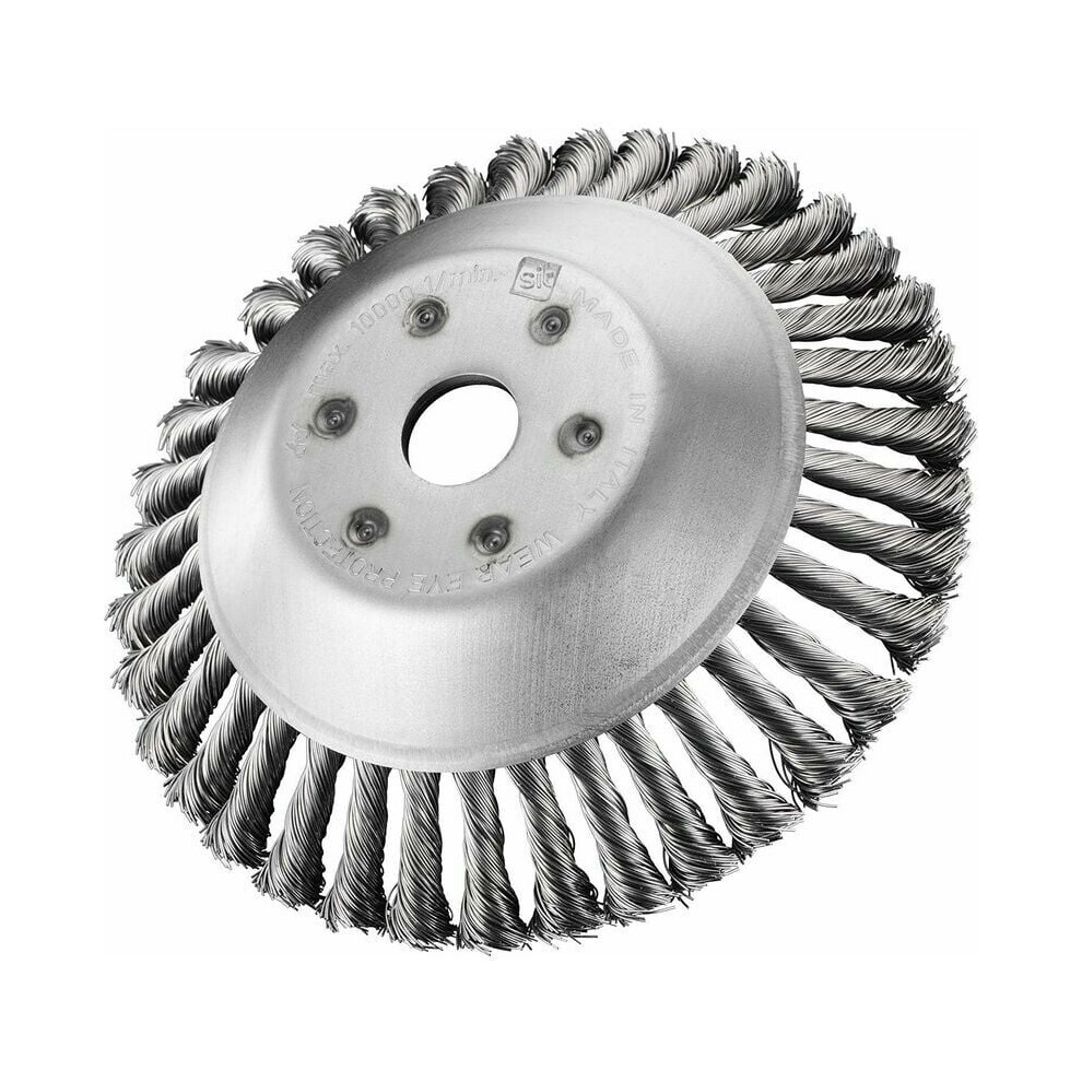 Durable Steel Wire Wheel For Power Rotary Scissors, Unbreakable Wired Trimmer Blade For Heavy Duty Lawn Maintenance 9448196403037