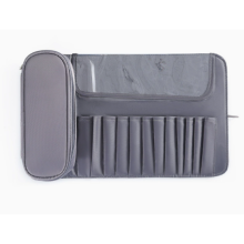 Nécessaire de viagem impermeável para mulheres, bolsa de cosméticos com vários compartimentos, bolsa dobrável para pendurar para itens