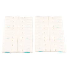 Mehrzweck-Toilettenbürsten-Ersatzteile, umweltfreundlich, schwere, sparsame Saugpads, mit integriertem Reinigungsmittel, spülbar