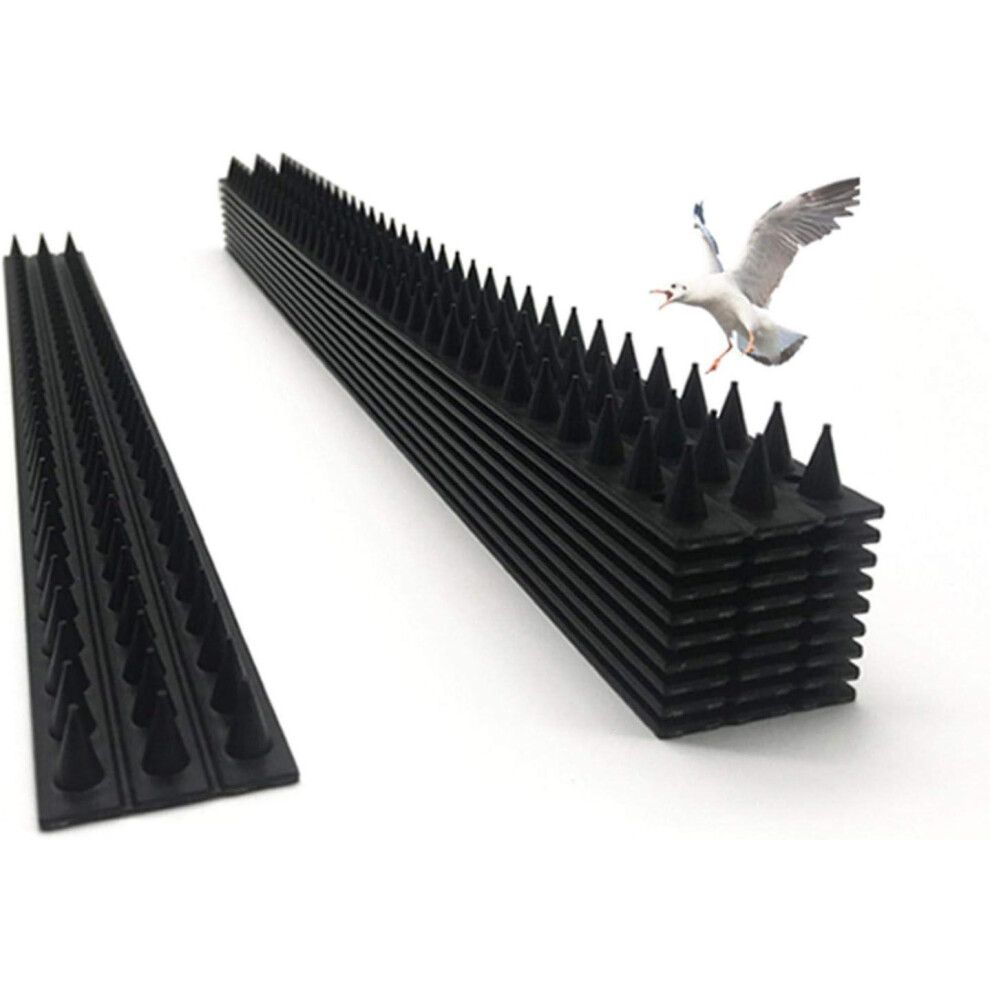Wildlife Defense Spikes, Easy Installation For Effective Deterrence Of Cats, Raccoons, Birds, And More, Visual And Physical Deterrence For Outdoor 9173940534896