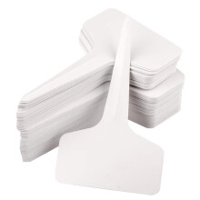 Durable Reusable Garden Markers, Waterproof Thickened PP T-Type Plant Labels for Easy Writing, Wide Application in Outdoor Gardens (200pcs)