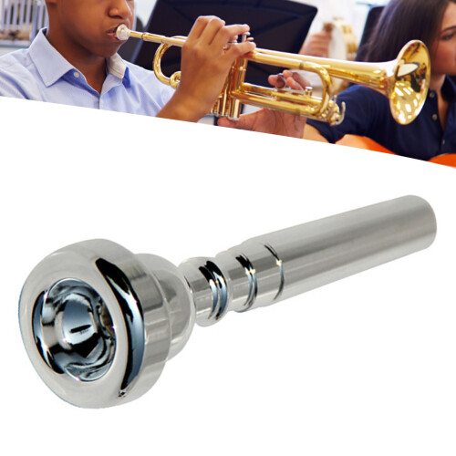 Silver Plated Copper Trumpet Mouthpiece – Rustproof, Smooth Finish
