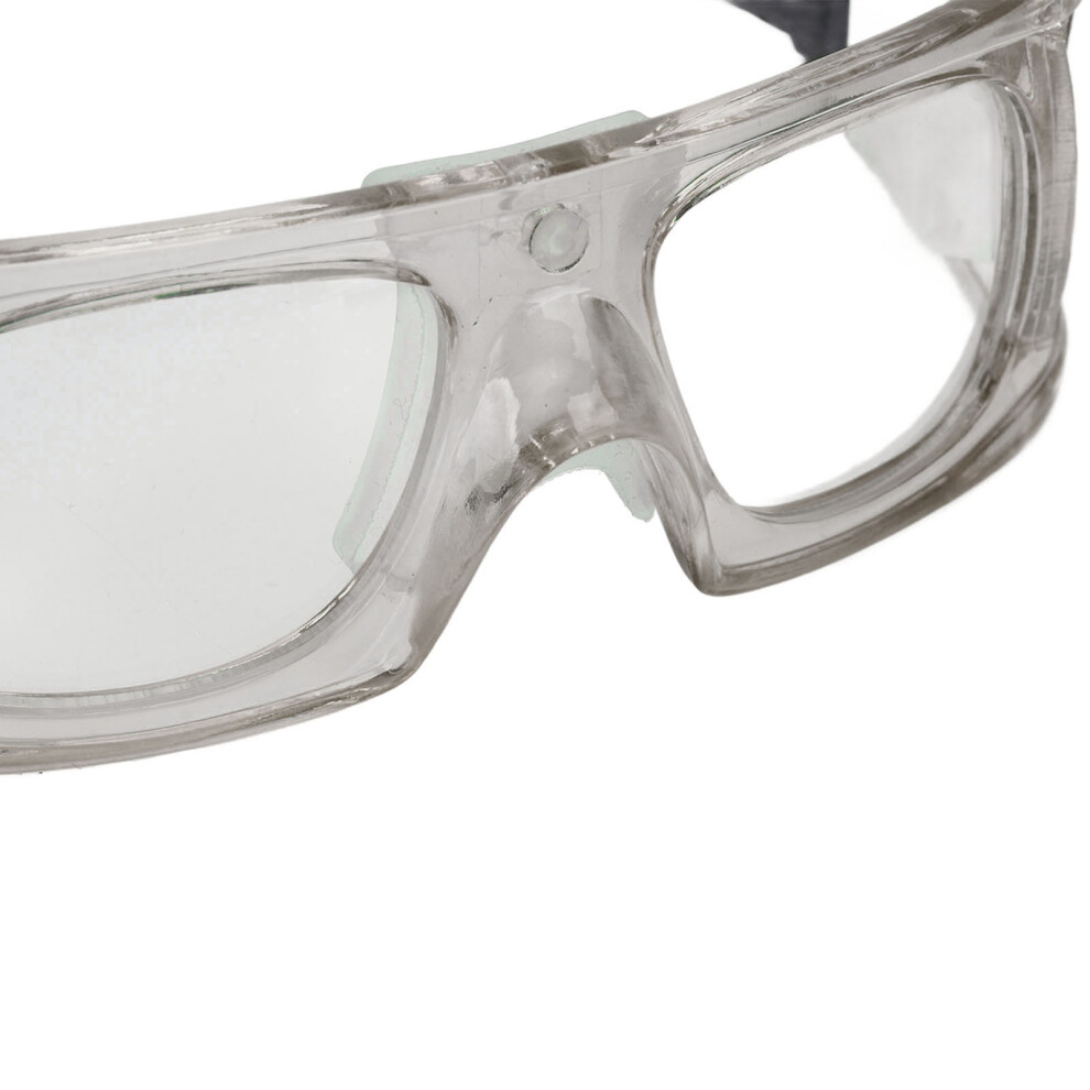 Kids Impact-Resistant Sport Goggles Free Adjustable Curved Pc Frame Gray 3531372185349