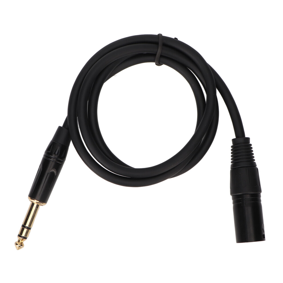 1 Meter 3.3Ft Xlr Male To Male Stereo Audio Cable 6.35Mm For Professional Audio 3311380973646