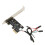 PCIE X1 Power Reset Switch Card for PC Desktop, BT Remote Control 13