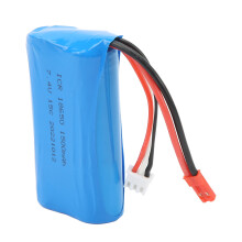 Batteria LiPo da 1500mAh 7.4V per Aereo RC con Tasso di Scarica Costante di 15C