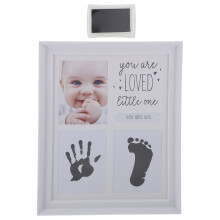 Baby Handprint Ink Pad Photo Frame Picture Frames Newborn Footprint