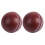 Silent Pu Cricket Balls Light Brown For Indoor Training 2pcs 10