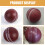 Silent Pu Cricket Balls Light Brown For Indoor Training 2pcs 7
