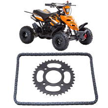 136 Links Stahl-Kette für 43cc 49cc Minimoto Scooter & ATV