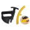 Protective Cover Tire Changer 2X Black Yellow Durable Plastic.Universal Practical Changing Bead Clamp Drop USEFUL 6