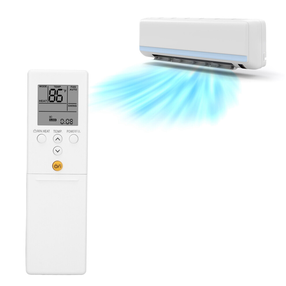 Sturdy Abs Remote For Fujitsu Ac - Compatible With Multiple Models 8181372190802