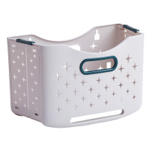 Versatile Laundry Solution, Collapsible Laundry Basket with Ergonomic Design for Space-saving, High Breathability Foldable Storage for Dorm and Home