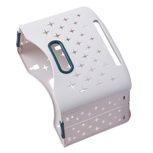Versatile Laundry Solution, Collapsible Laundry Basket with Ergonomic Design for Space-saving, High Breathability Foldable Storage for Dorm and Home 1