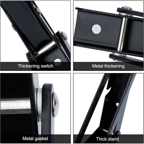 Folding Shelf Brackets, High Quality Metal DIY Wall Mounted Space Saving Collapsible Triangle Shelf Bracket For Wide Application 2