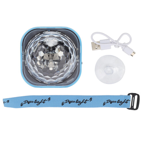 Versatile RGB Wrist Light: USB Charged & Suction Cup Mounting 1