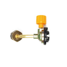 Gas Valve Switch Cassette for Butane Charging, Copper 97x68x70mm, Gold