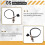Lambda Sensor Oxygen Sensor 56029084AA 0258006915 for  Grand Caravan 2009-2010 Journey 2007-2010 Compass 6